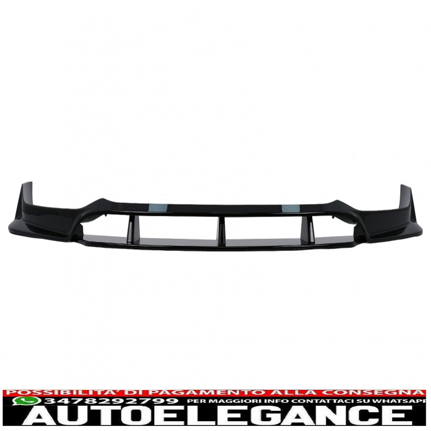 Bodykit aerodynamic body kit suitable for bmw x6 g06 (10.2019-03.2023) m-tech black knight design piano black