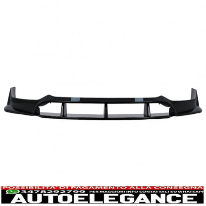 Bodykit aerodynamic body kit suitable for bmw x6 g06 (10.2019-03.2023) m-tech black knight design piano black