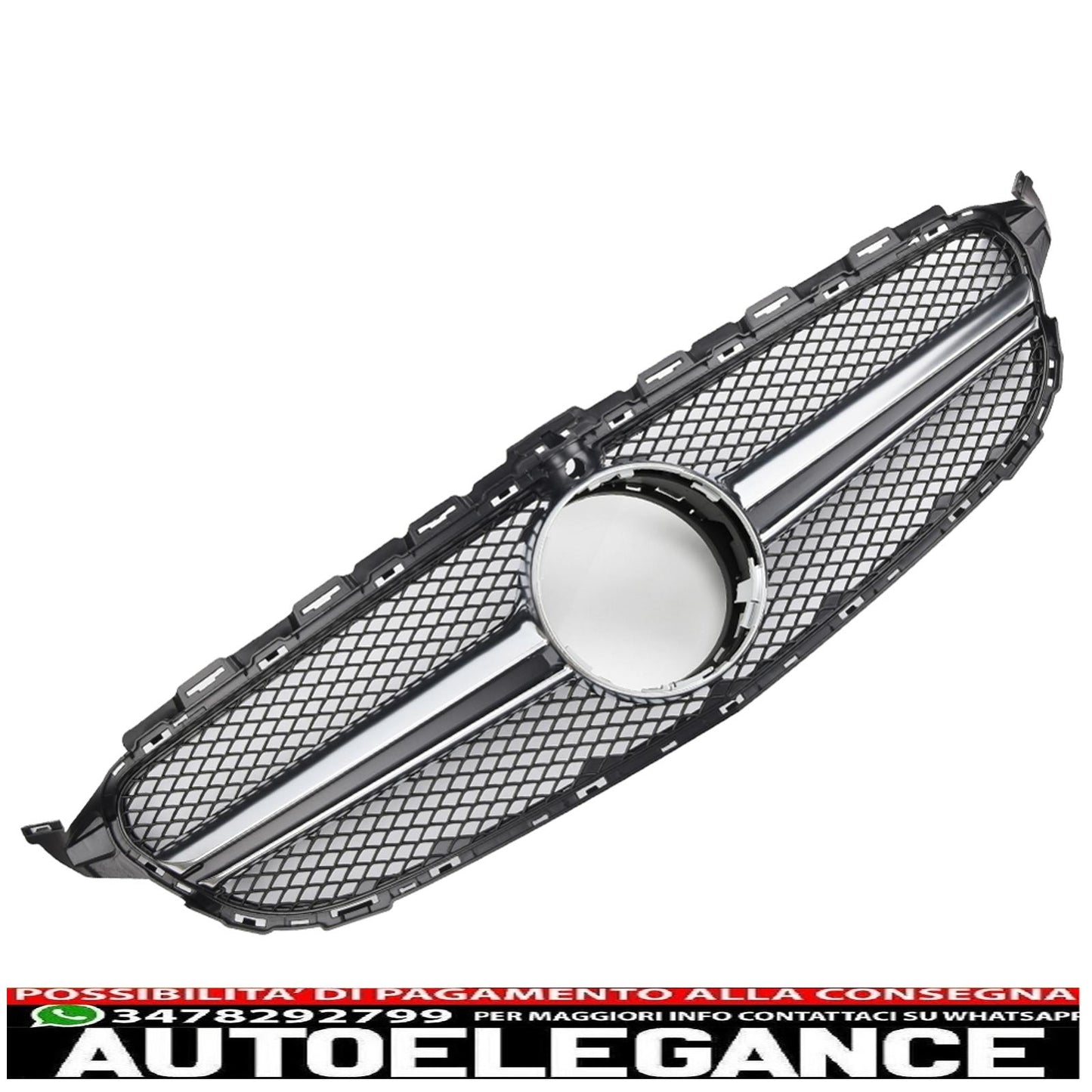 sport grill radiator grill suitable for mercedes w205 2014-2018 360° - show original titleoriginal textgrill sport kühlergrill passt für mercedes w205 2014-2018 360°
