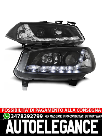 FARI ADATTI PER RENAULT MEGANE II 11.02-10.05 DAYLIGHT NERO