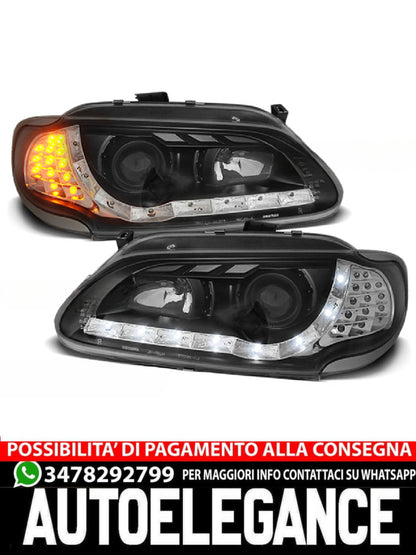 FARI PER RENAULT MEGANE/SCENIC 96-02.99 DAYLIGHT NERO