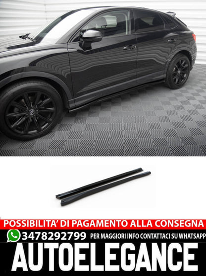 MINIGONNE LATERALI ADATTE PER AUDI Q3 SPORTBACK F3  (2019-)