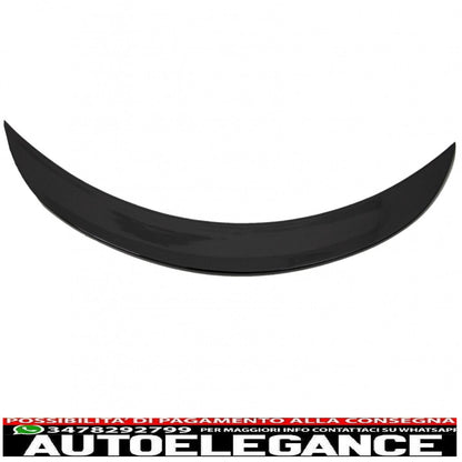 Trunk Spoiler Suitable for Mercedes GLE Coupe C292 (2015-2019) Piano Black 