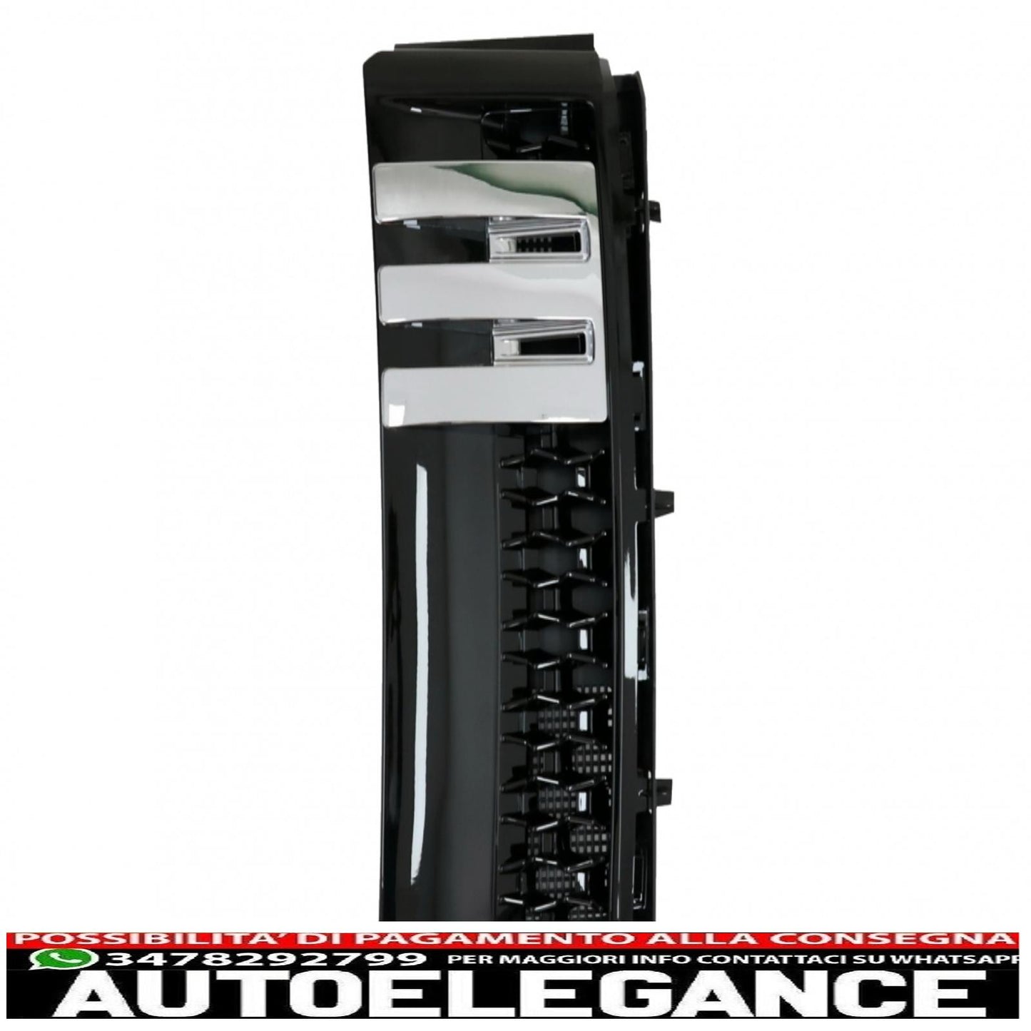 Side Air Vent Grilles Suitable for Land Range Rover Vogue III L322 (2002-2012) Autobiography Piano Black Edition