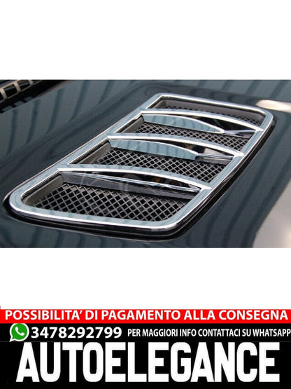 FOR MERCEDES MERCEDES W166 MML CHROME AIR INTAKE FINNISH HOOD 