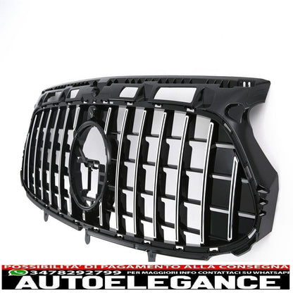 griglia radiatore sport panamericana gt adatta for mercedes h247 gla amg-line-mostra il titolo originaletesto originalesport panamericana gt grill radiatore grille fits for mercedes h247 gla amg-line