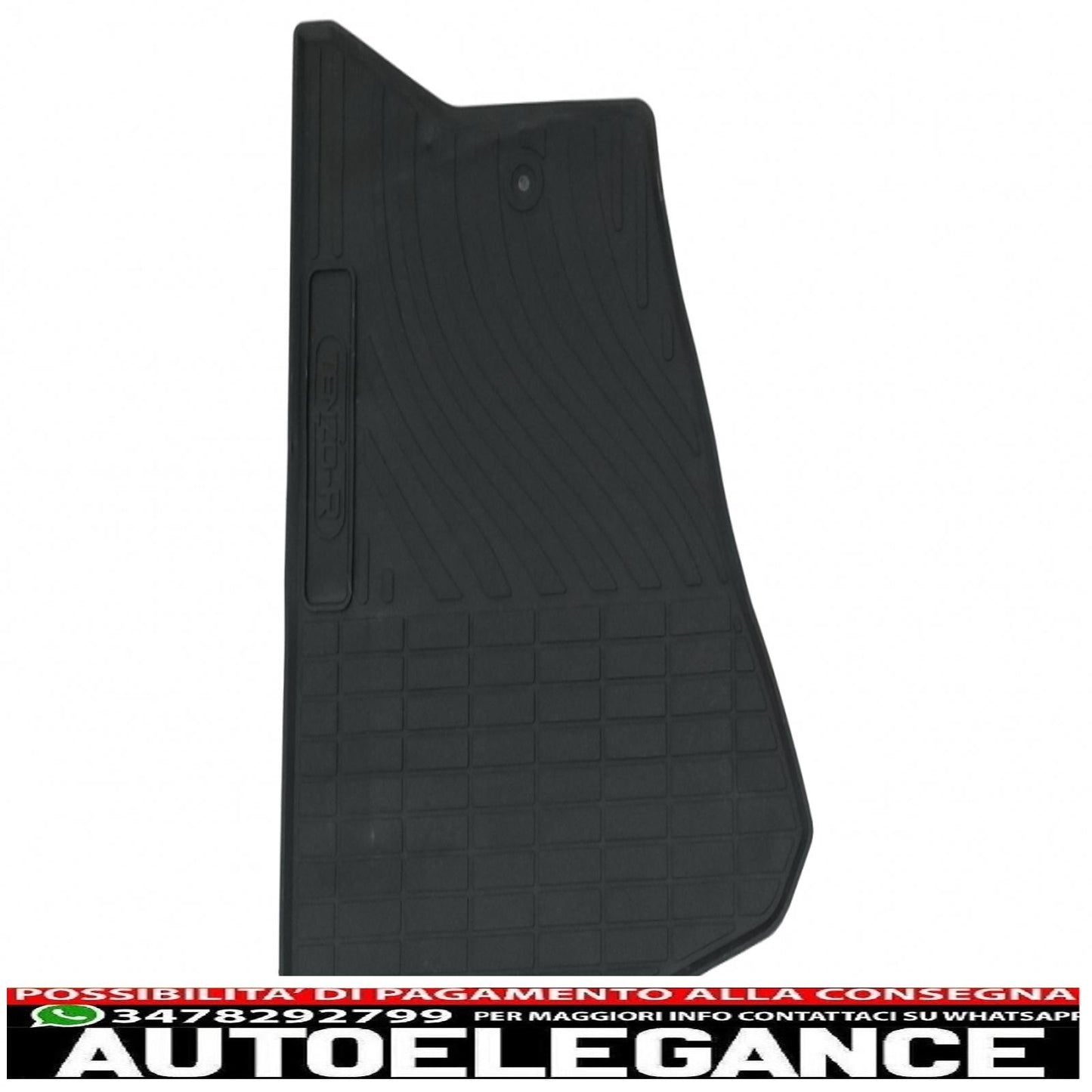 Premium tenzo-r black rubber floor mat suitable for Land Range Rover Sport L320 (2005-2013)