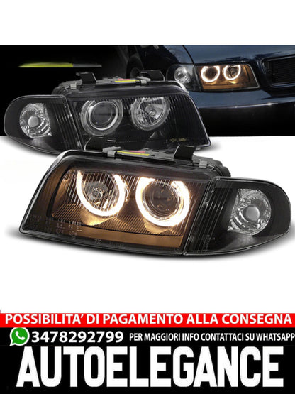 FARI ANGEL EYES NERO ADATTI COMPATIBILI PER AUDI A4 11.94-12.98