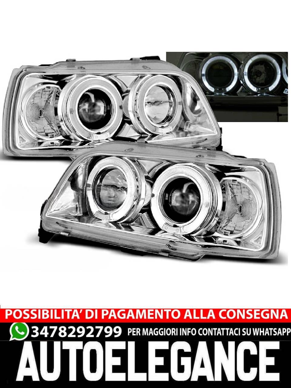 RENAULT CLIO 06.90-95 ANGEL EYES CROMATI