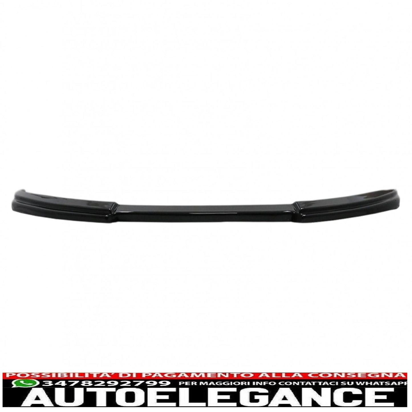 Front Bumper Spoiler Lip Fit For Toyota Yaris Mk4 XP210 (2020-up) Piano Black