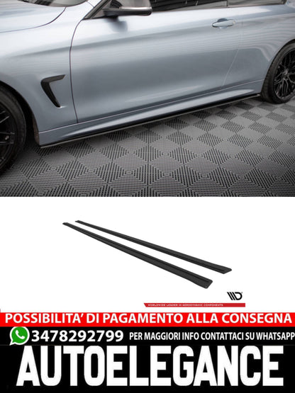 STREET PRO MINIGONNE LATERALI adatto per BMW 4 COUPE M-PACK F32  (2013 - 2020)