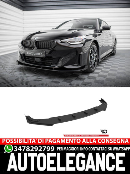 STREET PRO SPLITTER ANTERIORE + FLAPS BMW 2 COUPE G42  (2021 - )