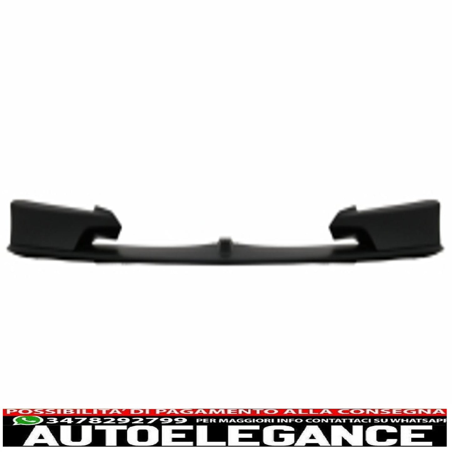 Spoiler paraurti anteriore con diffusore posteriore adatto per BMW Serie 3 F30 F31 (2011-up) Limousine Touring M Performance Package