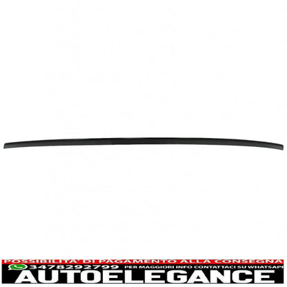 trunk spoiler suitable for audi a5 f5 sportback (2017-up) piano black 