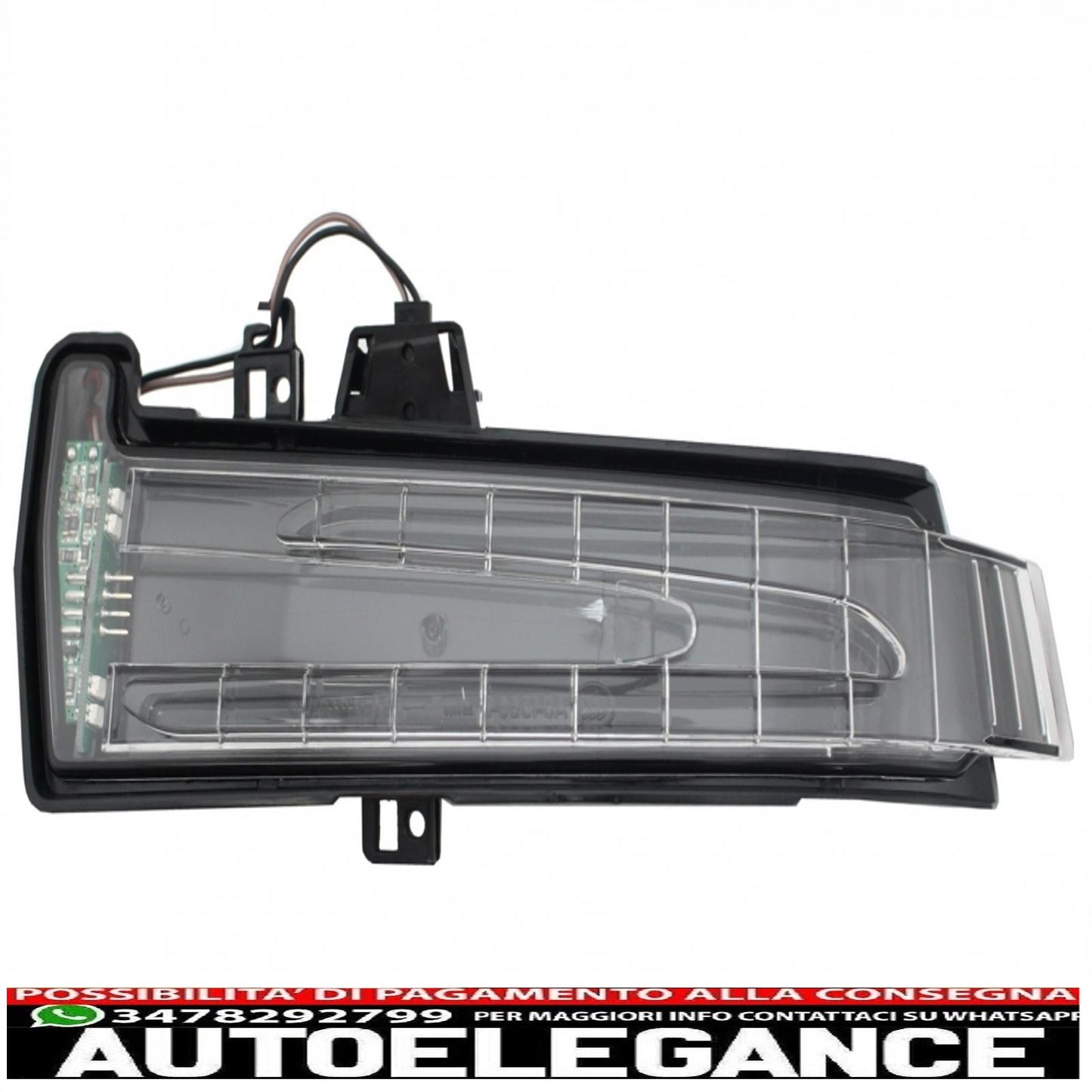 Mirror Indicator, Turn Signal Light, Lamp Suitable for Mercedes A-Class W176 B-Class W246 C-Class W204 CLS W218 E-Class W212 S-Class W221 Facelift Look