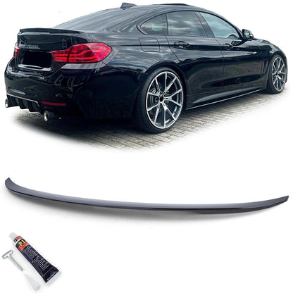 Spoiler posteriore sportivo nero lucido adatto per BMW Serie 4 F36 Gran Coupé dal 14
