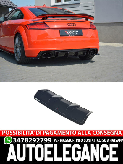 DIFFUSORE POSTERIORE COMPETIBILE PER AUDI TT RS 8S 2016-