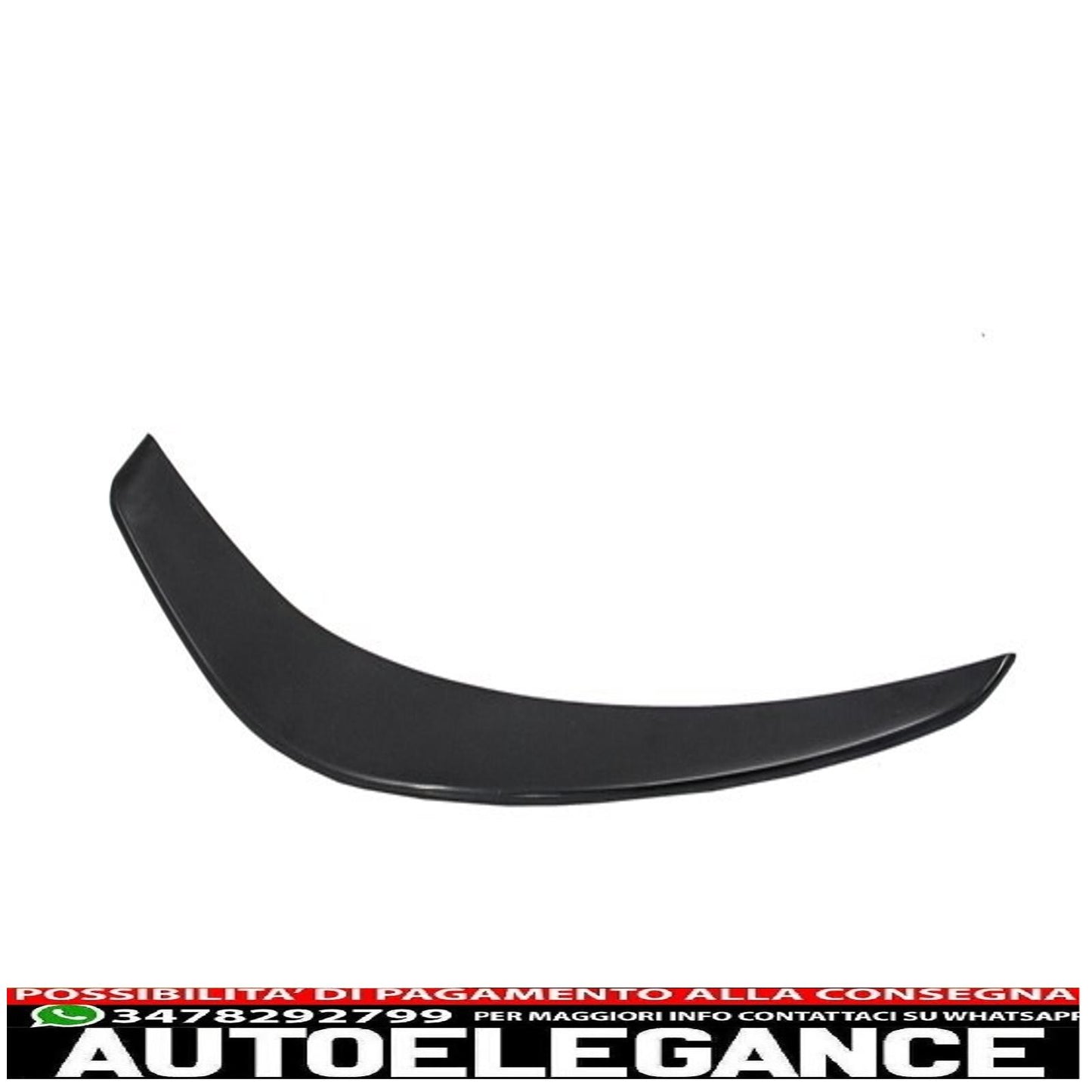 Alette aerodinamiche splitter paraurti anteriore adatte per mercedes w176 classe a (2012-08/2015) design a45 AUTOELEGANCERICAMBI