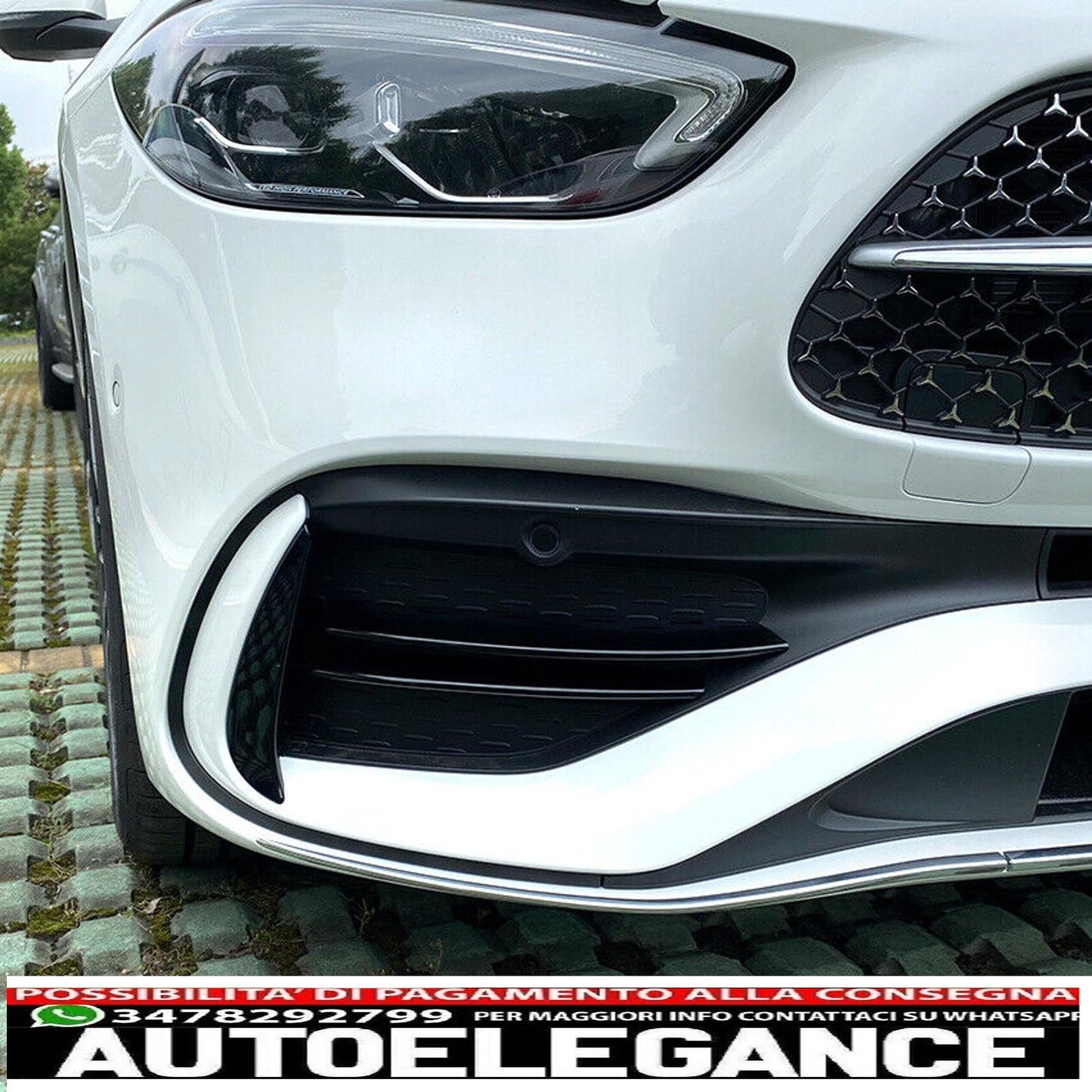 adatto per mercedes w206 s206 classe c amg line griglia finlandese-mostra il titolo originaletesto originalepasst für mercedes w206 s206 c-klasse amg line gitter finnen AUTOELEGANCERICAMBI