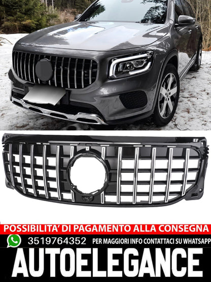 Griglia GT Panamericana sport Mercedes Classe GLB X247 2020 SILVER NERO