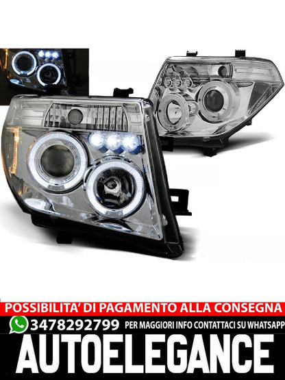NISSAN NAVARA D40/PATHFINDER 05-10 ANGEL EYES CHROME 