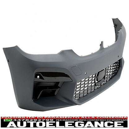 front bumper suitable for bmw 5 series g30 g31 limousine touring (2017-2019) m5 sport restyling design 