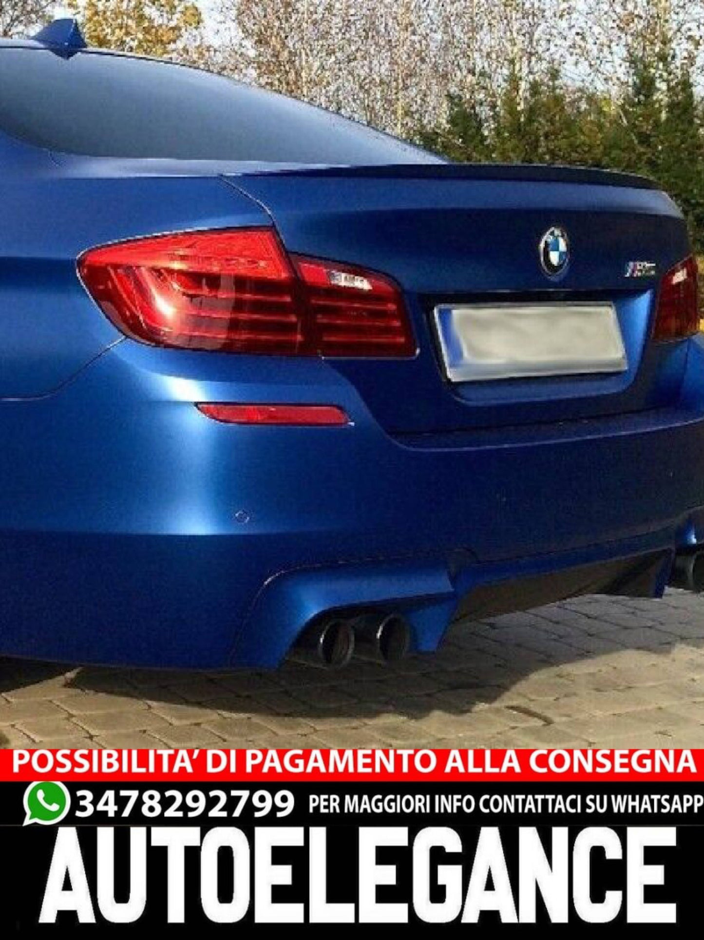 SPOILER suitable for BMW 5 F10 2010-2017
