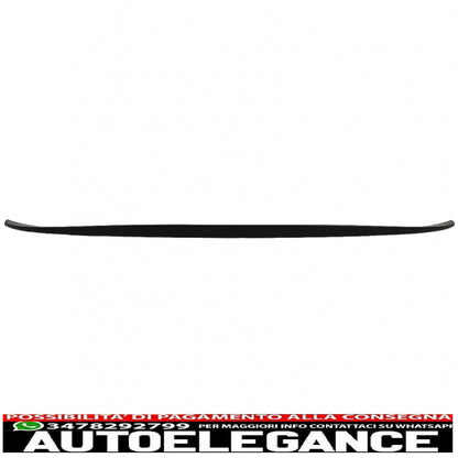 Boot lid spoiler suitable for BMW 3 Series F30 (2010 onwards) M3 design matt black 