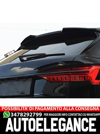 SPOILER adatto per AUDI A6 C8 AVANT 2018+