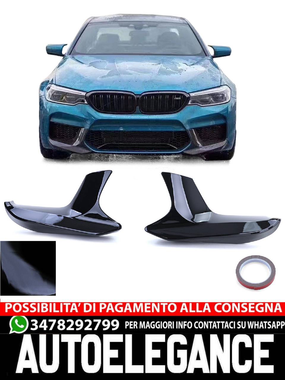 SPLITTER suitable for BMW M5 F90 17-20