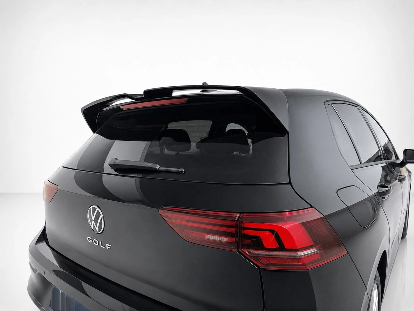 👉Spoiler Tetto Posteriore V.2 VW Golf MK8 Standard / R-Line / GTE PU Grezzo👈