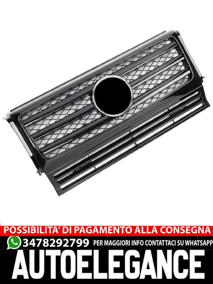 Griglia sportiva per Mercedes W463 G 1990-2018 nero lucido AMG LOOK
