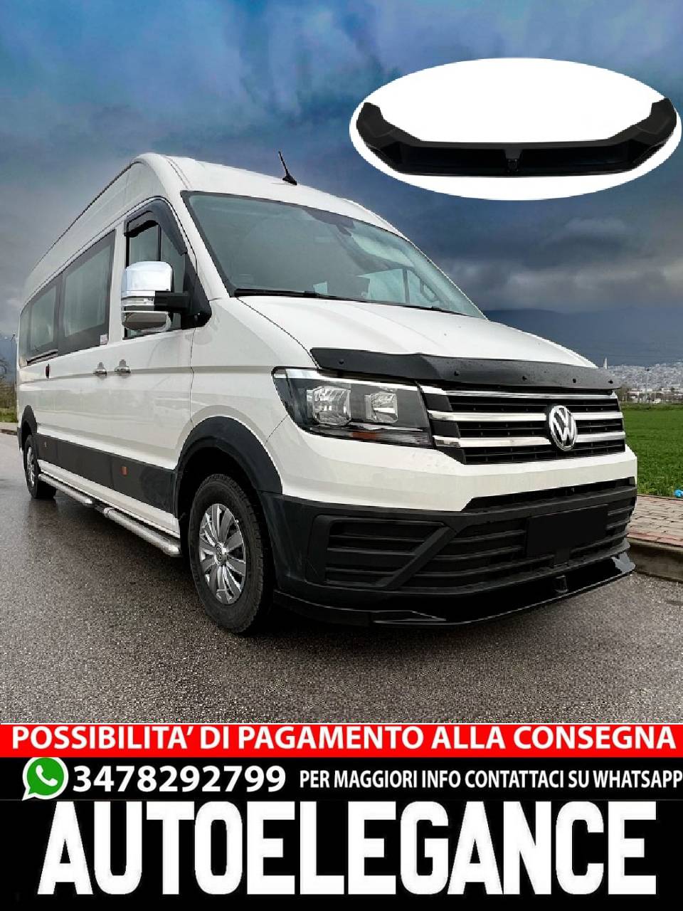 SPLITTER adatto per VW Crafter MK2 2017+