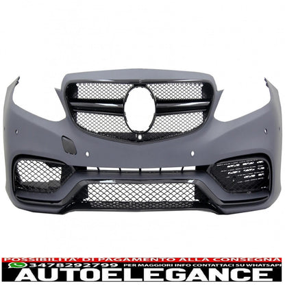 body kit suitable for mercedes e-class w212 facelift (2013-2016) e63 a-design edition black gloss 