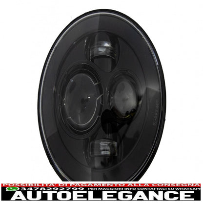 7 Inch Cree LED Headlights Fit For Jeep Wrangler JK TJ LJ Land Rover Defender Mercedes W463 Black 