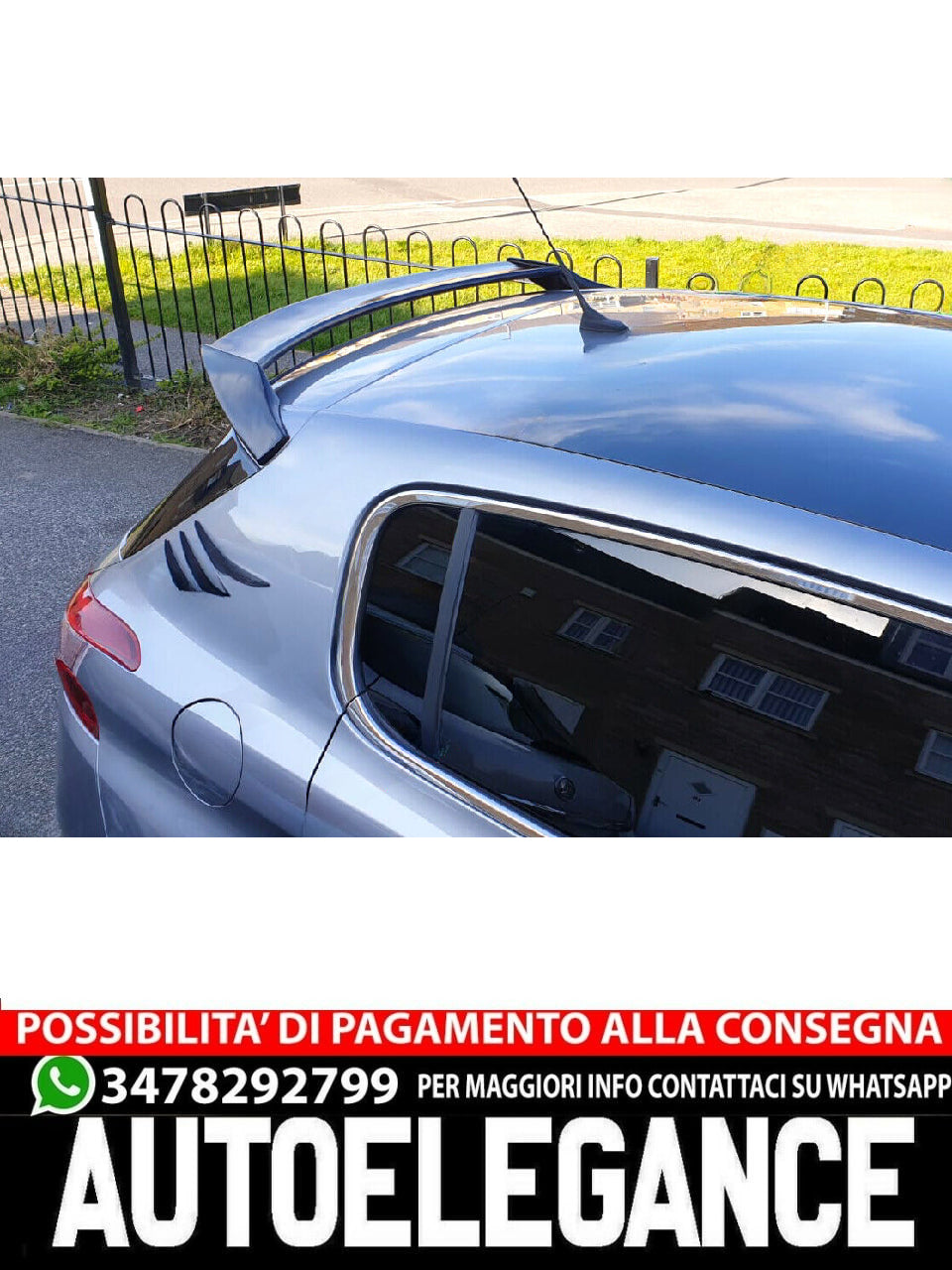SPOILER COMPATIBILE PER PEUGEOT 308 II GTI DAL 2013+