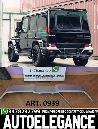 REAR ROOF SPOILER MERCEDES G W463 AMG WING B DESIGN 0939