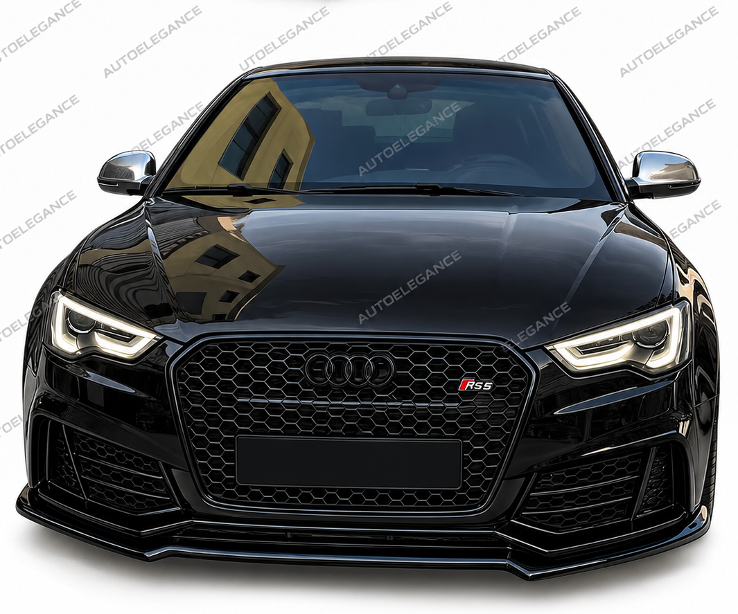👉ART.0053 Spoiler Sotto Paraurti Anteriore adatto per Audi A5 RS5 Facelift👈