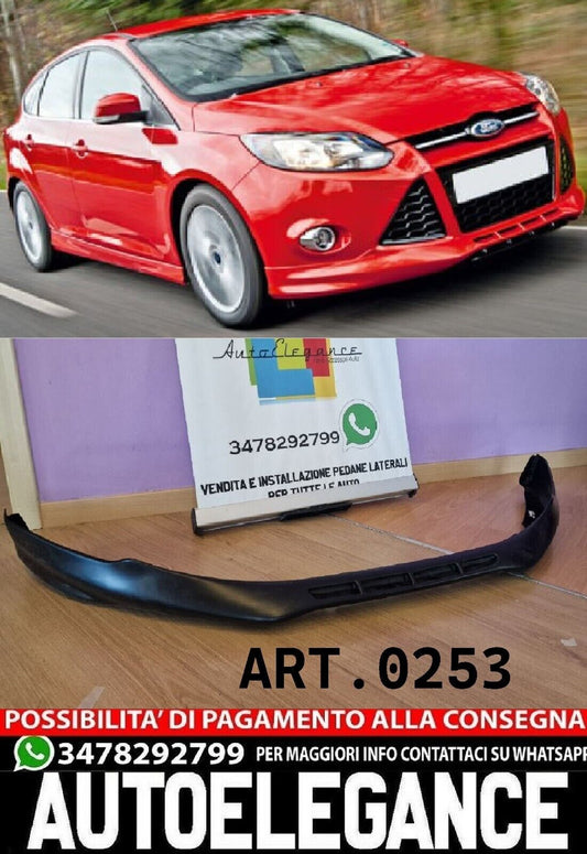 UNDER BUMPER SUITABLE FOR FORD FOCUS MK3 2011-2018 LOOK ST ZETEC RAW 