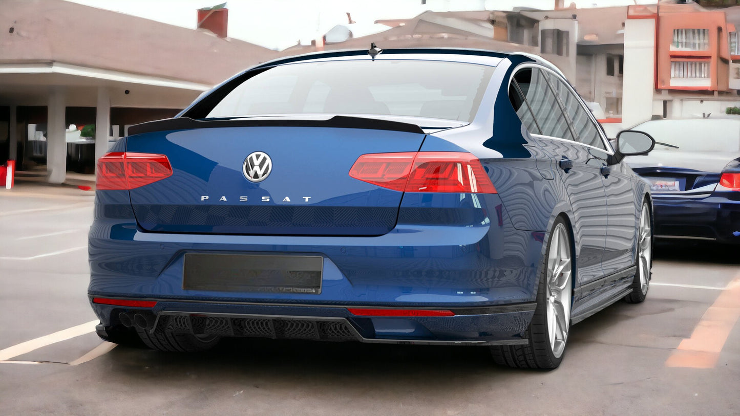 TAPPO SPOILER PPER VOLKSWAGEN PASSAT BERLINA R-LINE MK8