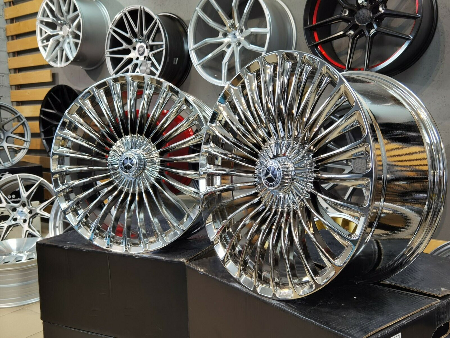 Adatto per Mercedes Benz E S CLASS Nuovo 20 inch 5X112 Lusso maybach style