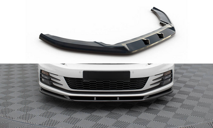 SPLITTER ANTERIORE PER V.1 VOLKSWAGEN SCIROCCO MK3 FACELIFT