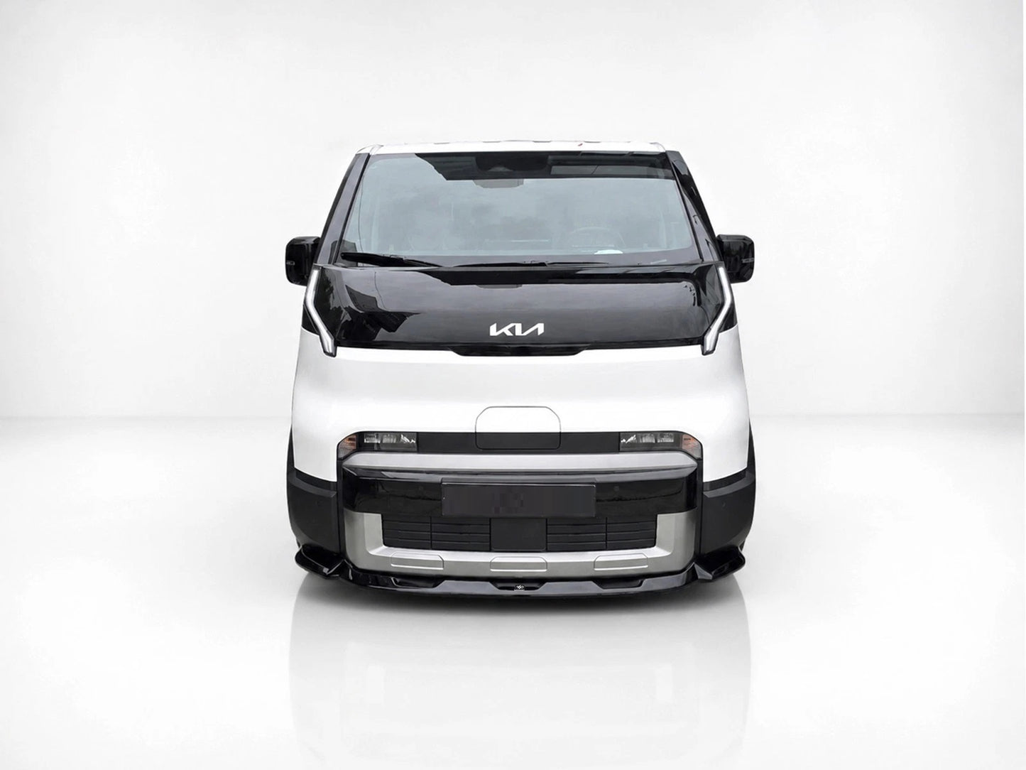 👉Splitter anteriore Kia PV5 Cargo (2025-) ABS nero lucido👈
