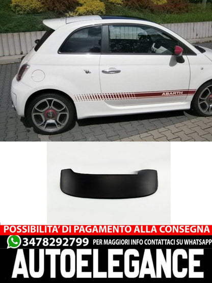 SPOILER adatto per FIAT 500 2008+