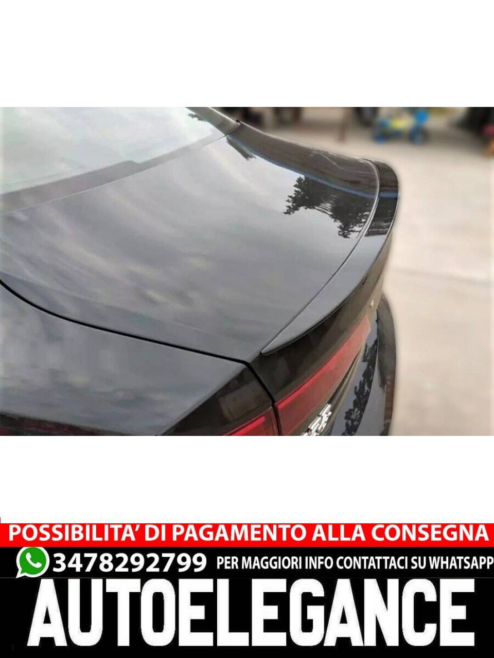 SPOILER adatto per Volvo S90 2016+