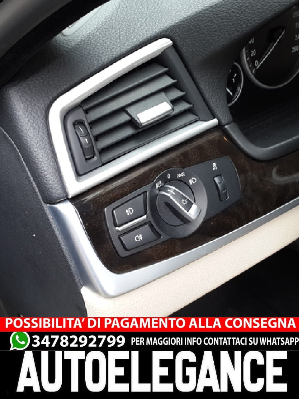 Per BMW Serie 5 F10 e F11 telaio cromato ventilazione ugelli aria diaframma