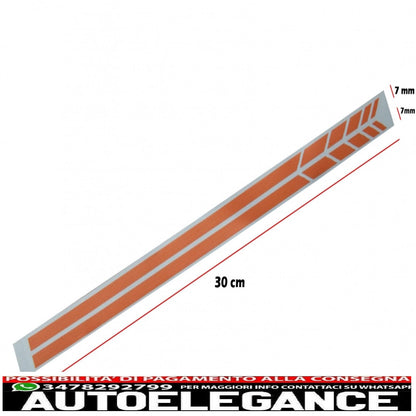 Orange matt adhesive mirror suitable for mercedes coupe c238 abcs class cla gla cls glk w246 w204 w176 w117 w212 w207 w218 x156 x204 w221