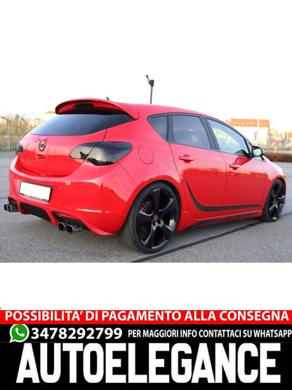 DIFFUSORE ADATTO PER OPEL ASTRA J 5 PORTE 2009-2012