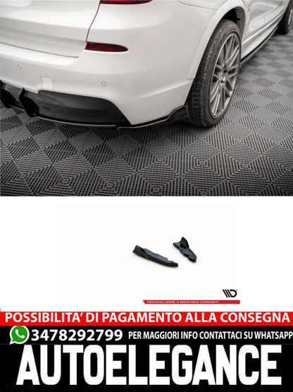 SPLITTER LATERALI POSTERIORI adatte per BMW X3 M-PACK F25  (2010-2014)