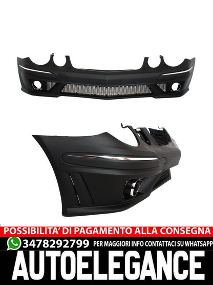 Front bumper suitable for Mercedes E-Class W211 (2006-2009) Facelift Design 